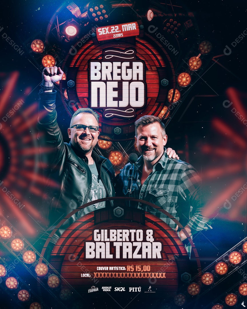 Feed Breganejo Social Media PSD Editável