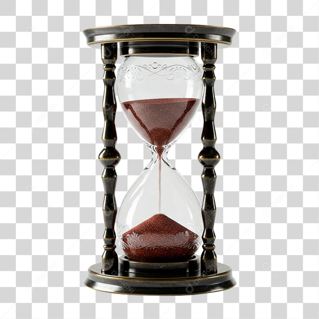 Ampulheta PNG Transparente