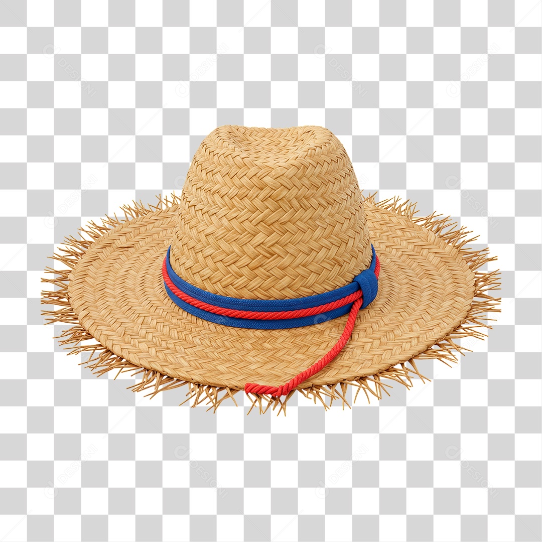 Chapéu de Palha PNG Transparente