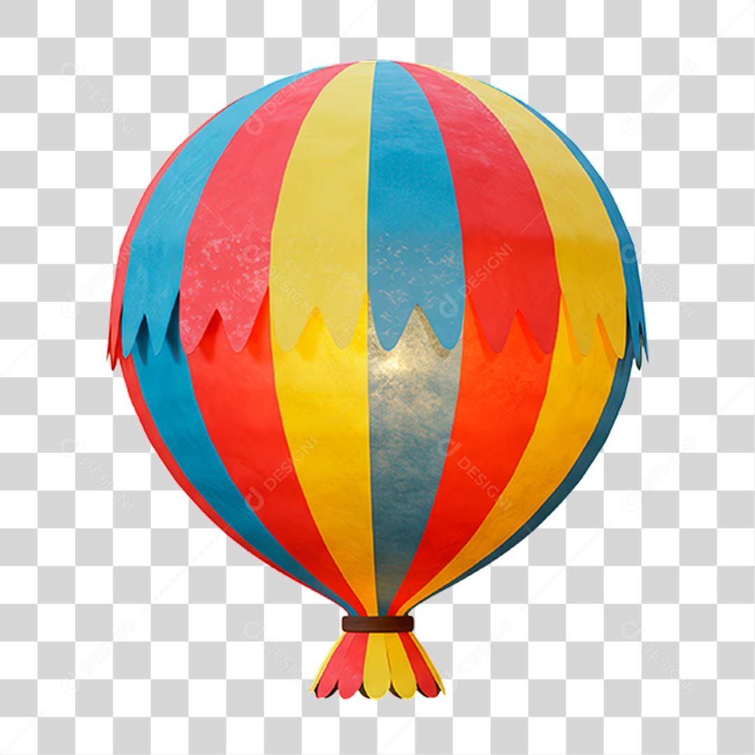 Balão de Festa Junina PNG Transparente