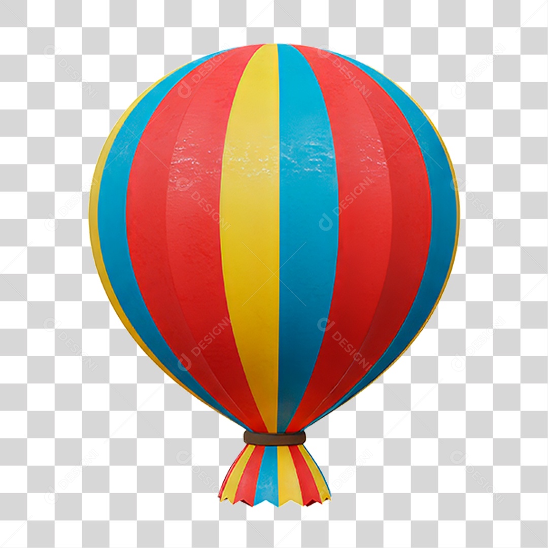 Balão de Festa Junina PNG Transparente