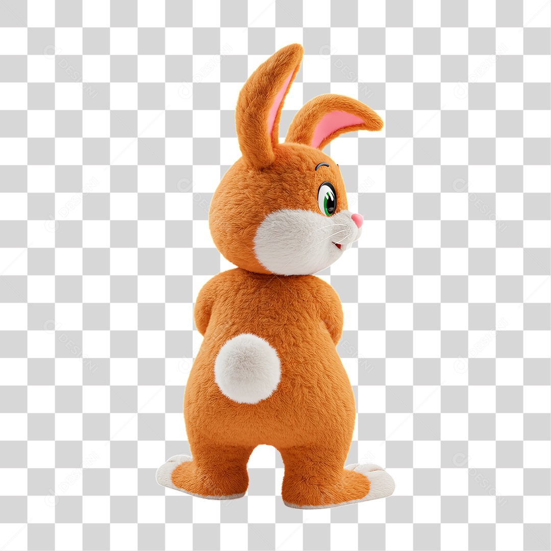 Coelho da Páscoa PNG Transparente