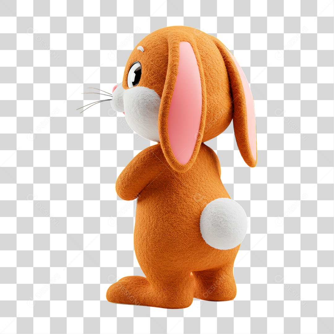 Coelho da Páscoa PNG Transparente