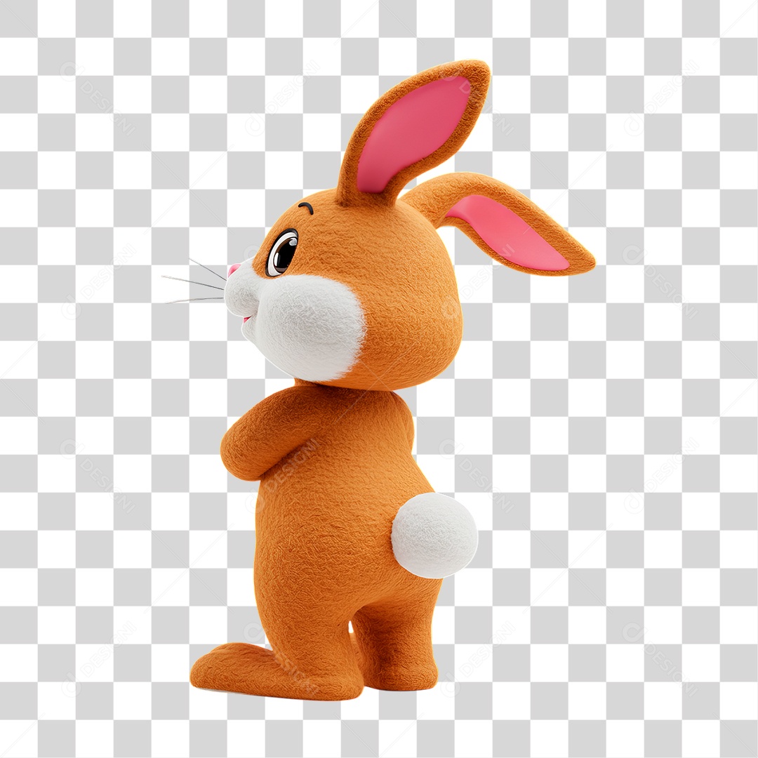 Coelho da Páscoa PNG Transparente