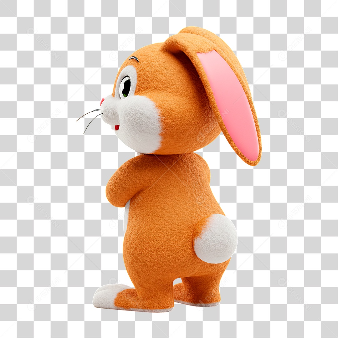Coelho da Páscoa PNG Transparente