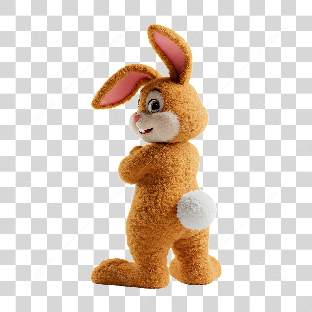 Coelho da Páscoa PNG Transparente