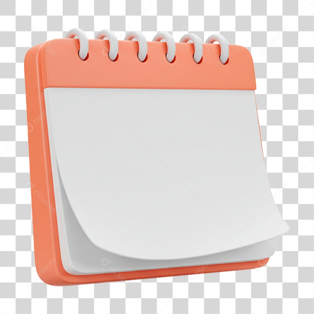 Calendário PNG Transparente