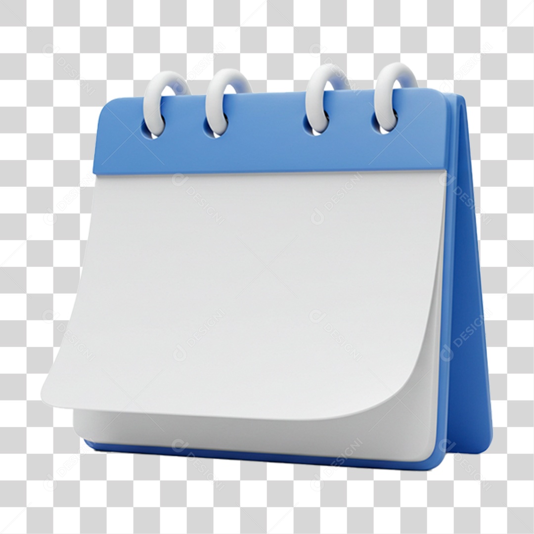 Calendário PNG Transparente