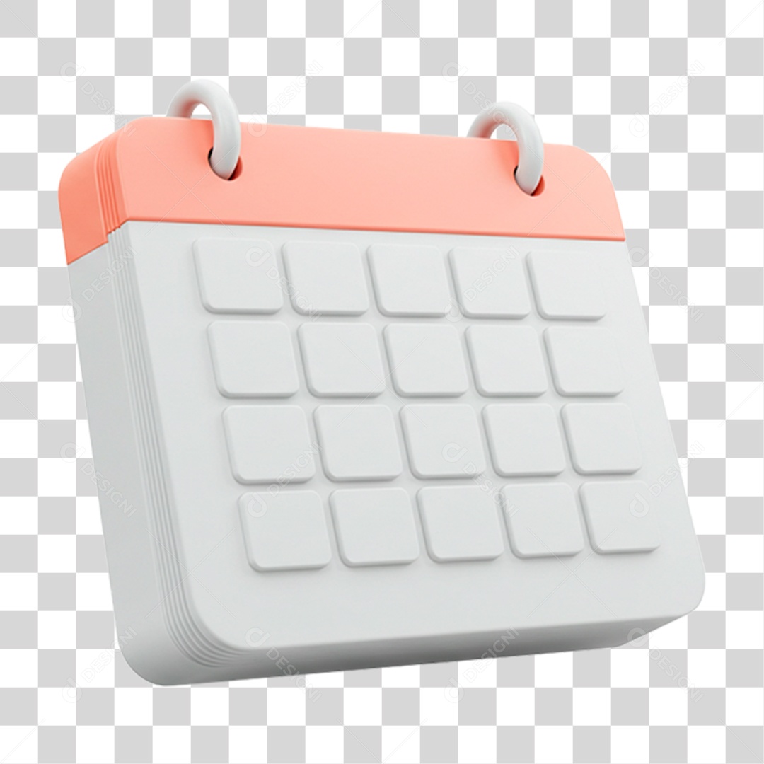 Calendário PNG Transparente
