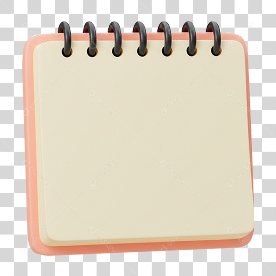 Bloco de Notas PNG Transparente