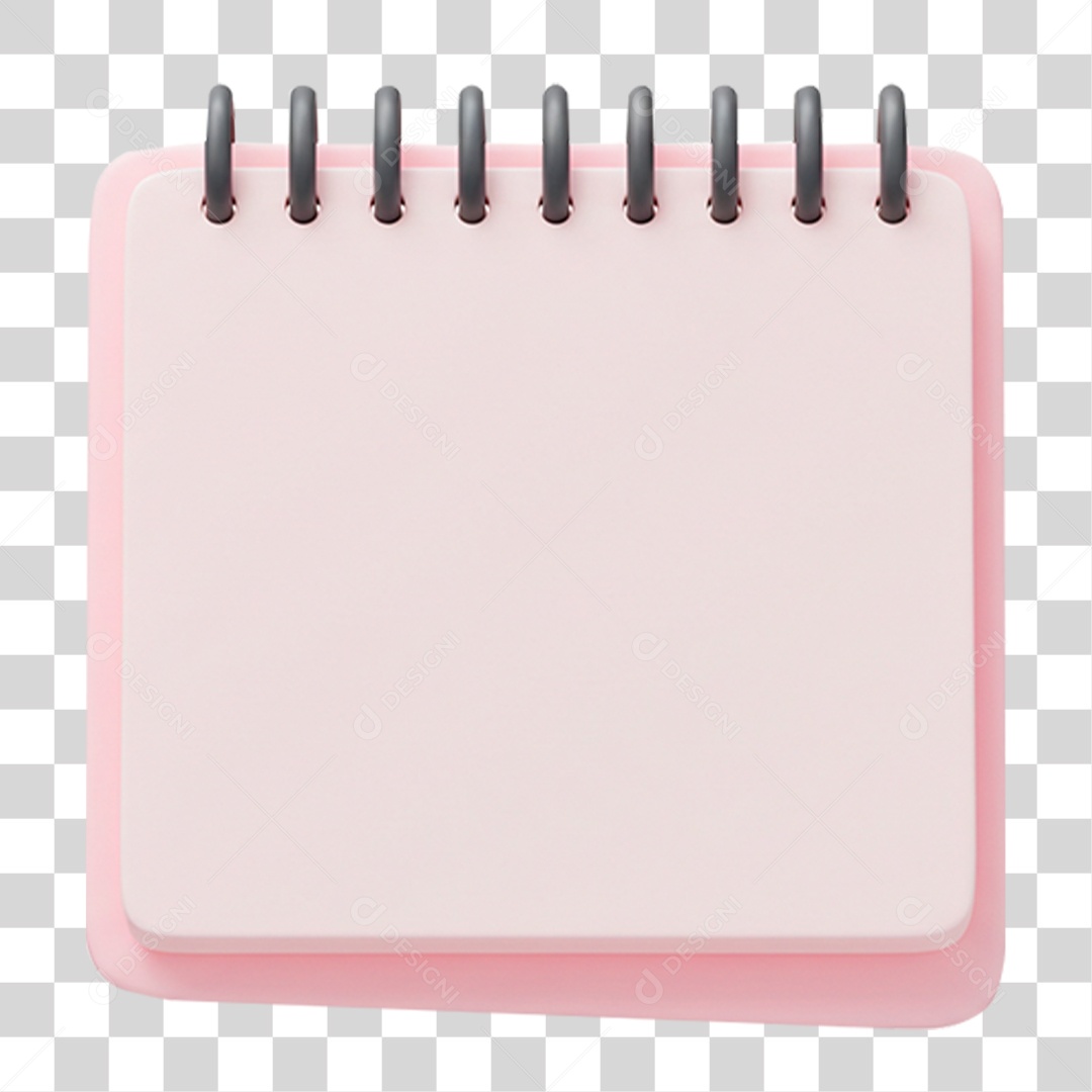 Bloco de Notas PNG Transparente