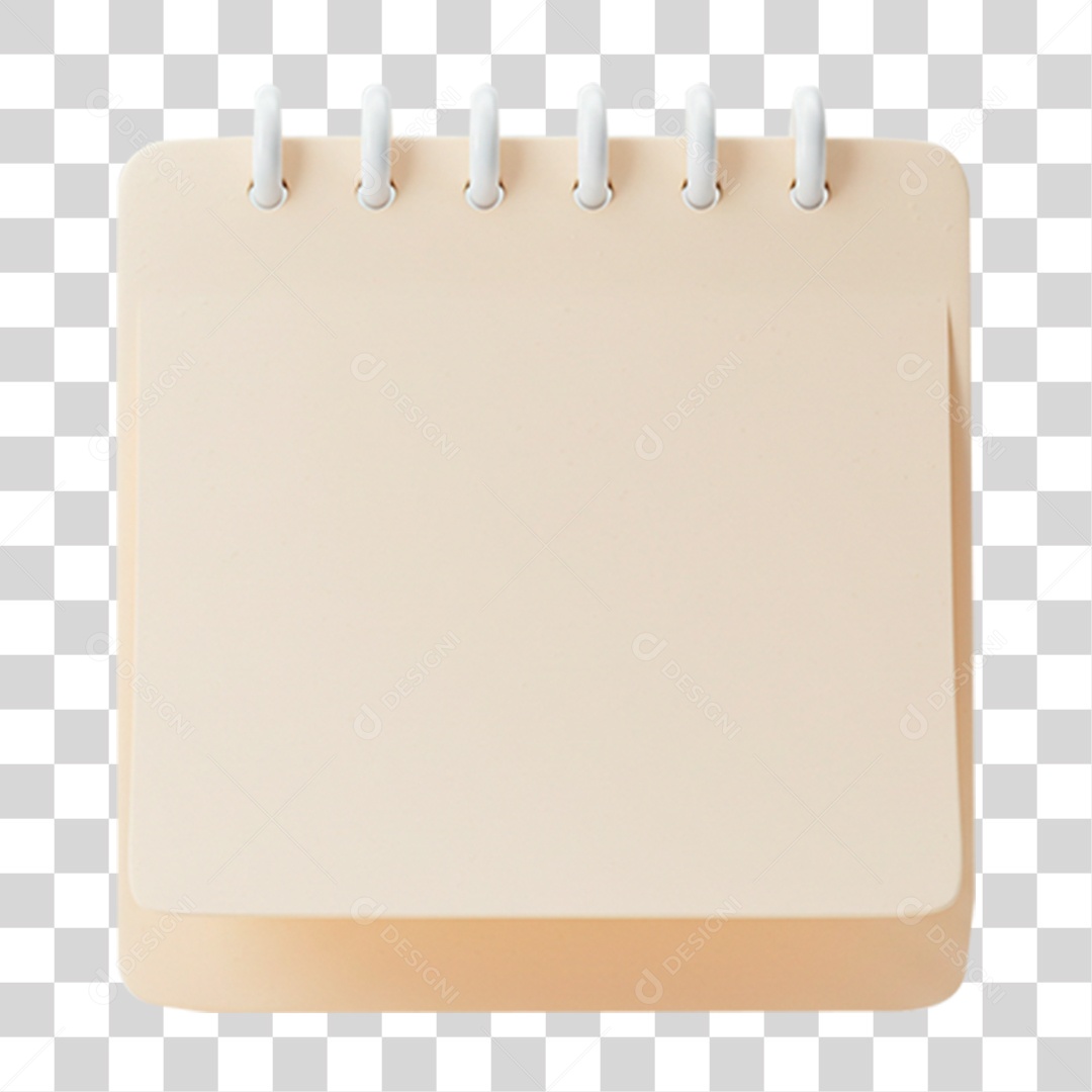 Bloco de Notas PNG Transparente