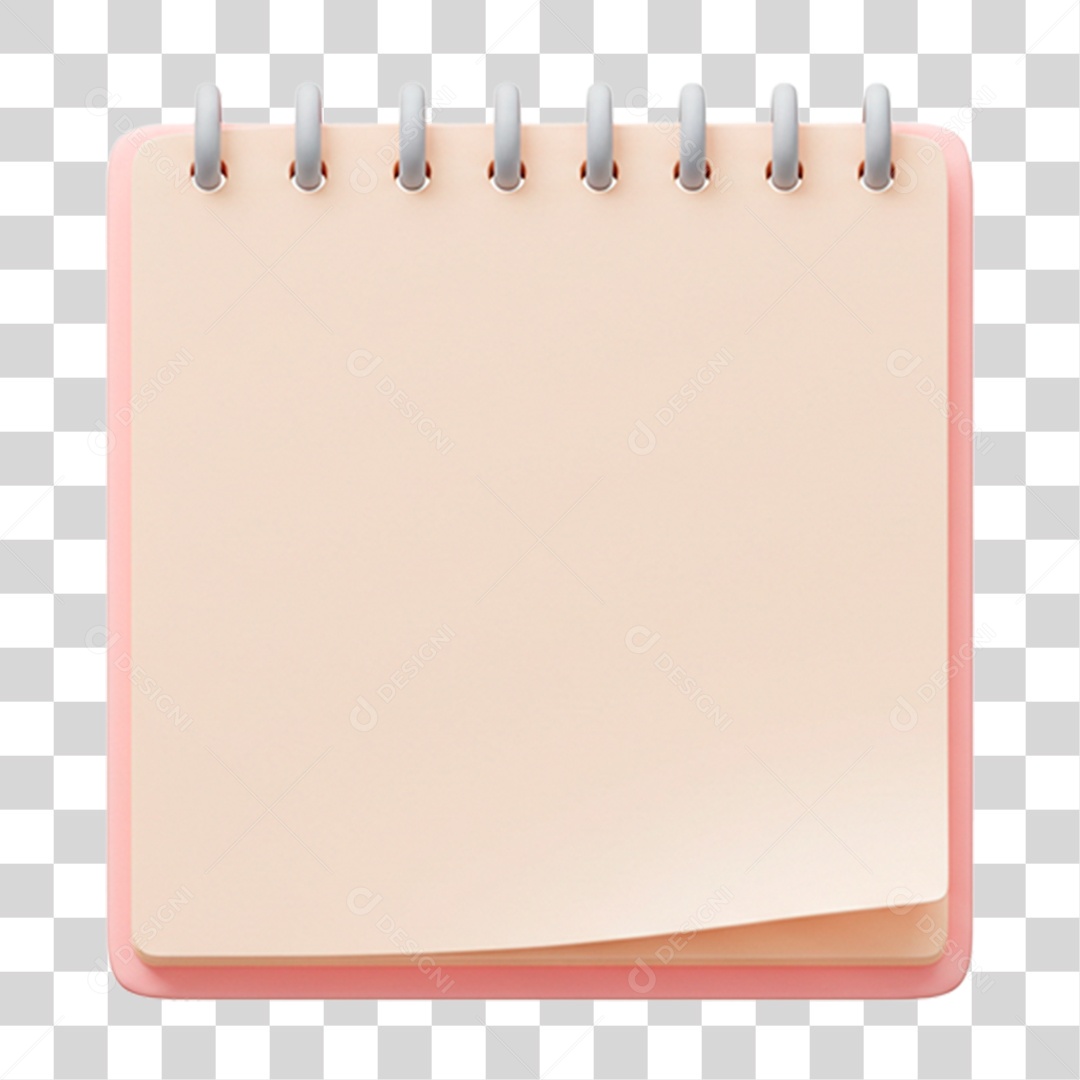 Bloco de Notas PNG Transparente