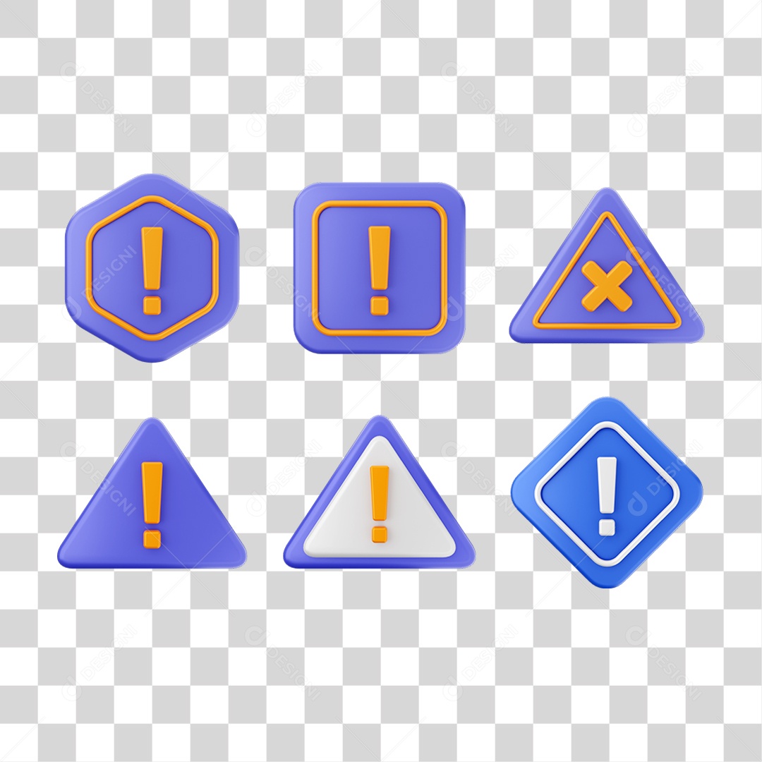 Ícones Alerta Perigo Símbolo PNG Transparente