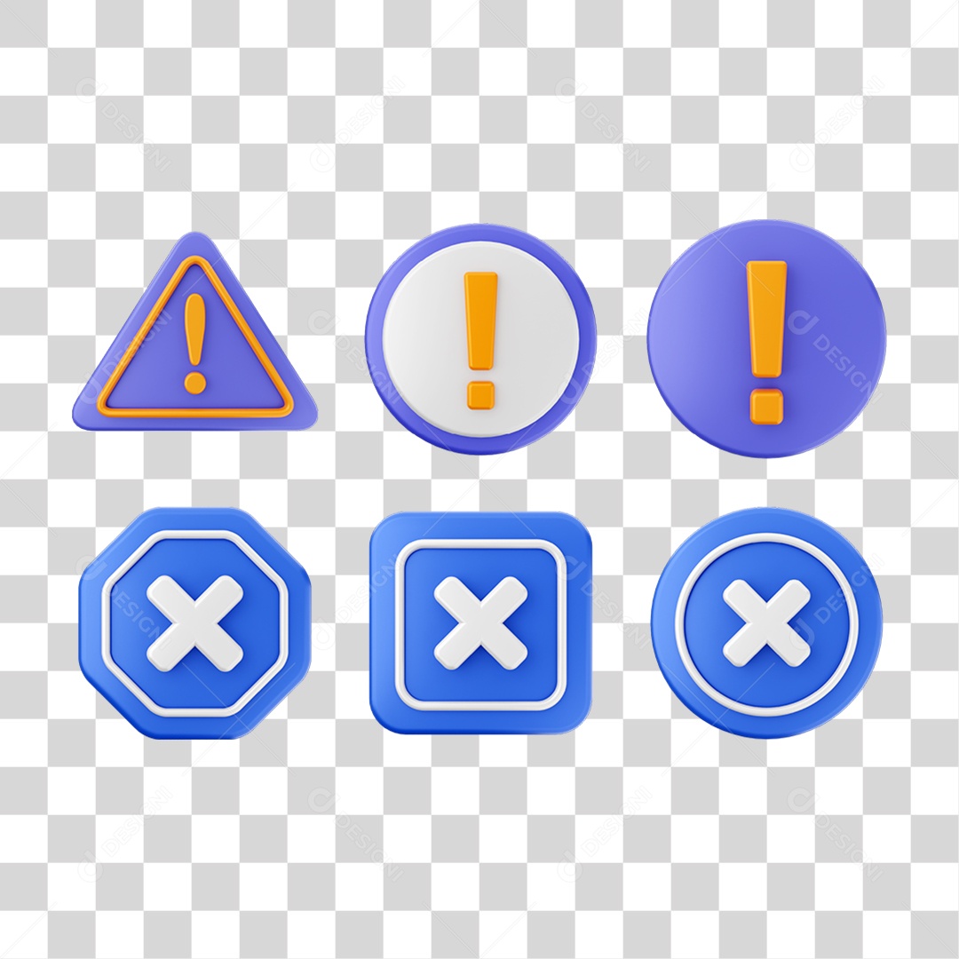 Ícones Alerta Perigo Símbolo PNG Transparente