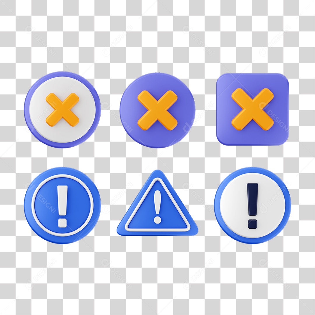 Ícones Alerta Perigo Símbolo PNG Transparente