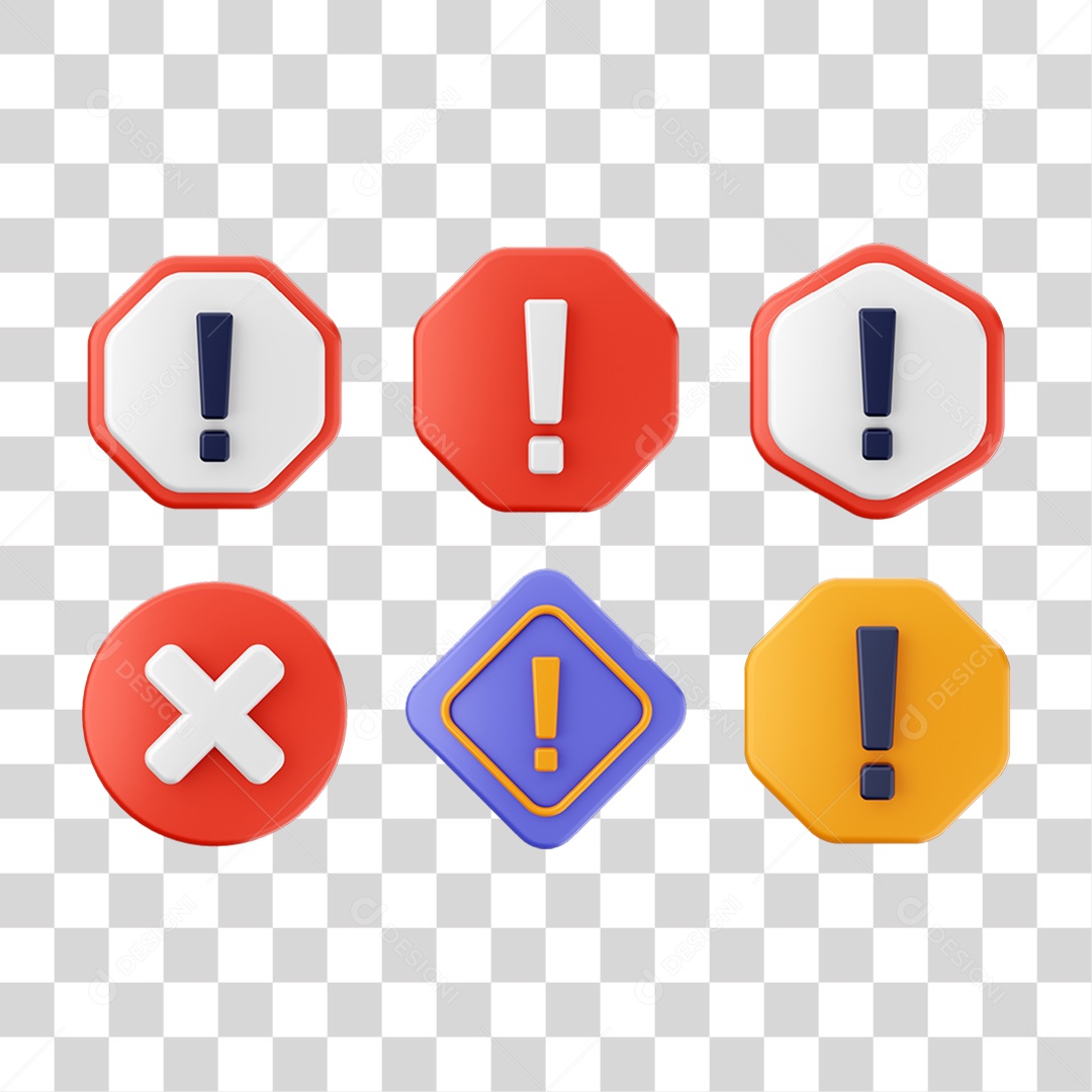 Ícones Alerta Perigo Símbolo PNG Transparente