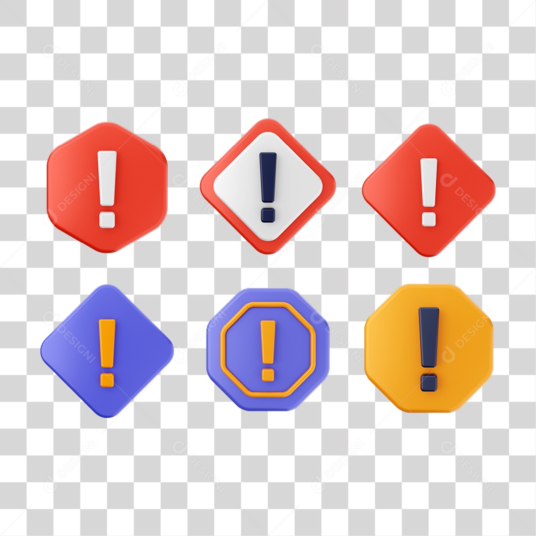 Ícones Alerta Perigo Símbolo PNG Transparente