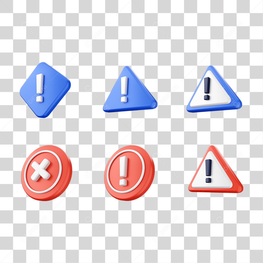 Ícones Alerta Perigo Símbolo PNG Transparente