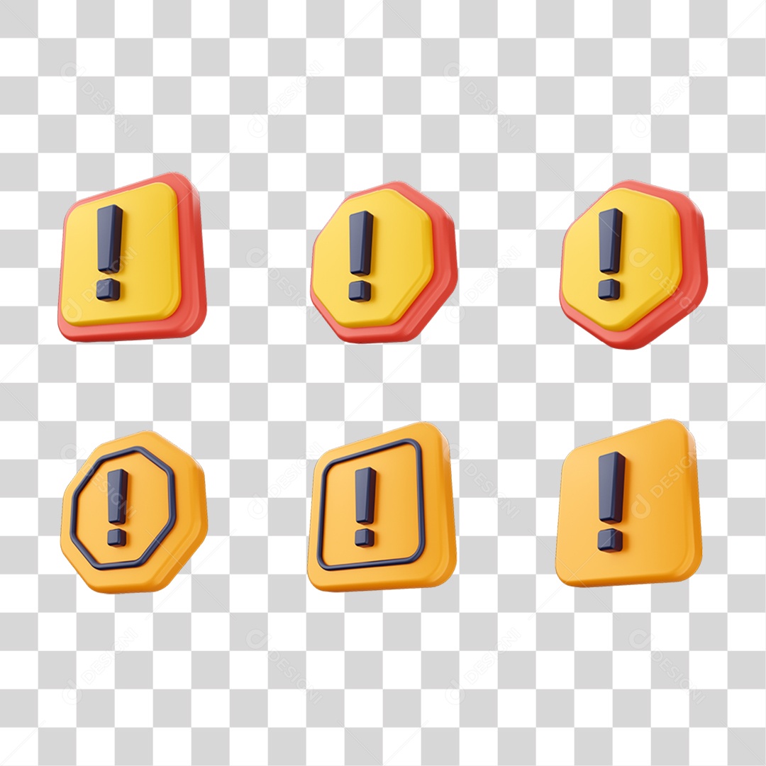 Ícones Alerta Perigo Símbolo PNG Transparente