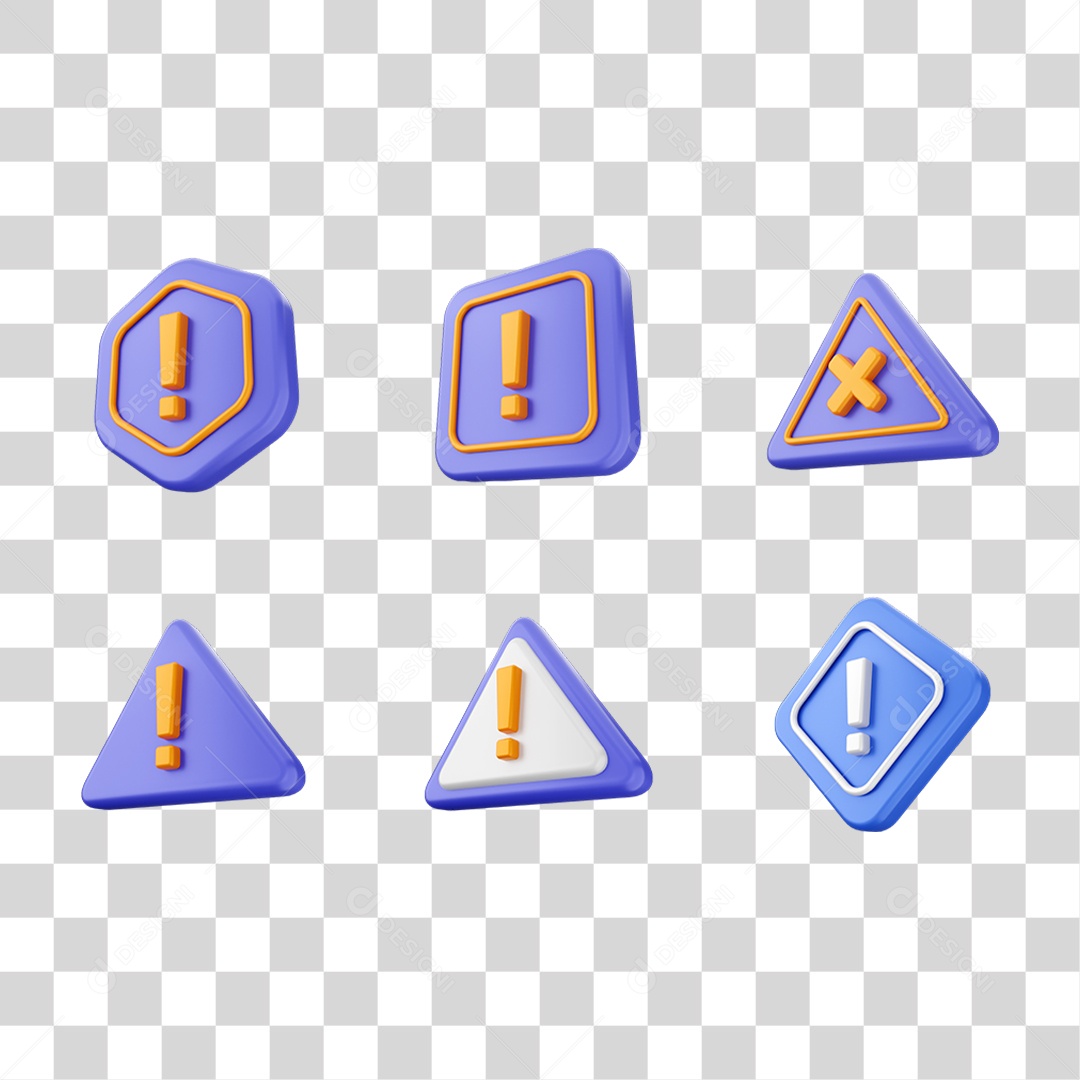 Ícones Alerta Perigo Símbolo PNG Transparente