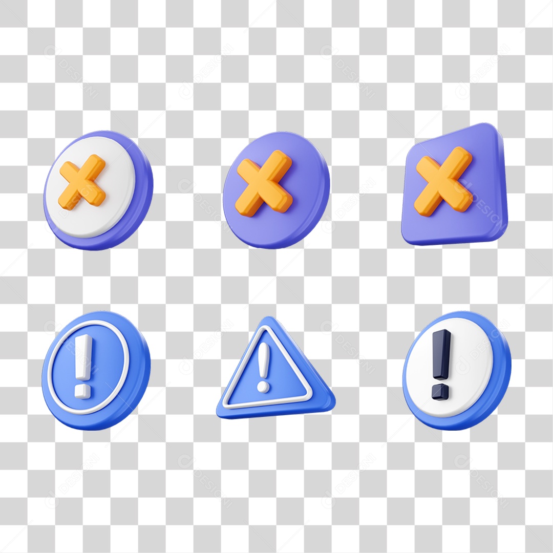 Ícones Alerta Perigo Símbolo PNG Transparente