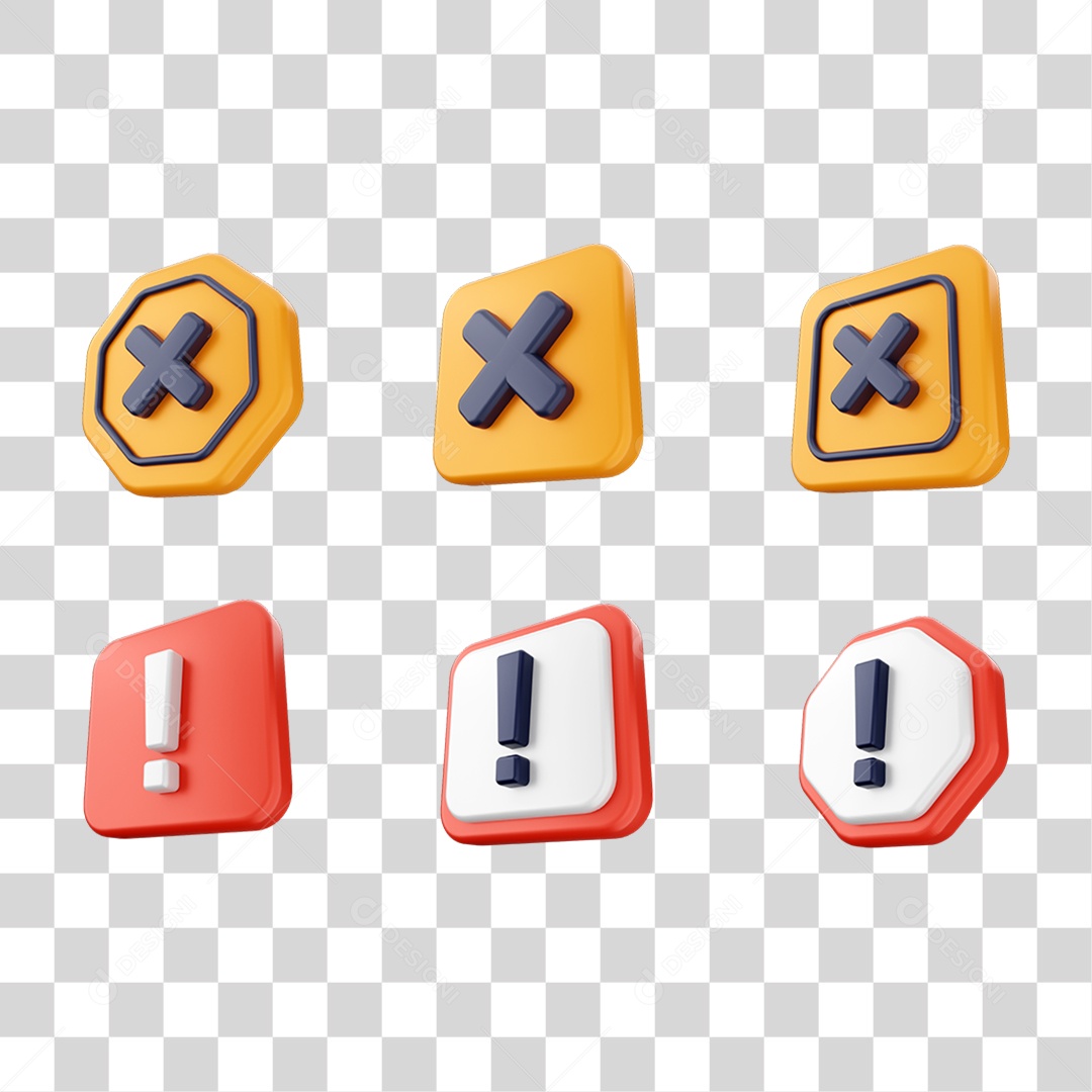 Ícones Alerta Perigo Símbolo PNG Transparente