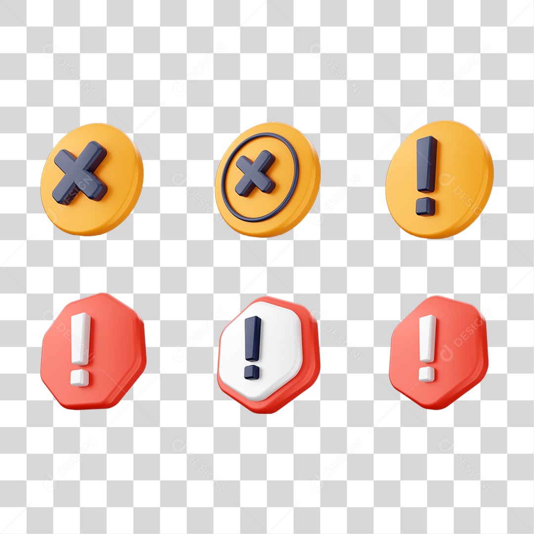 Ícones Alerta Perigo Símbolo PNG Transparente