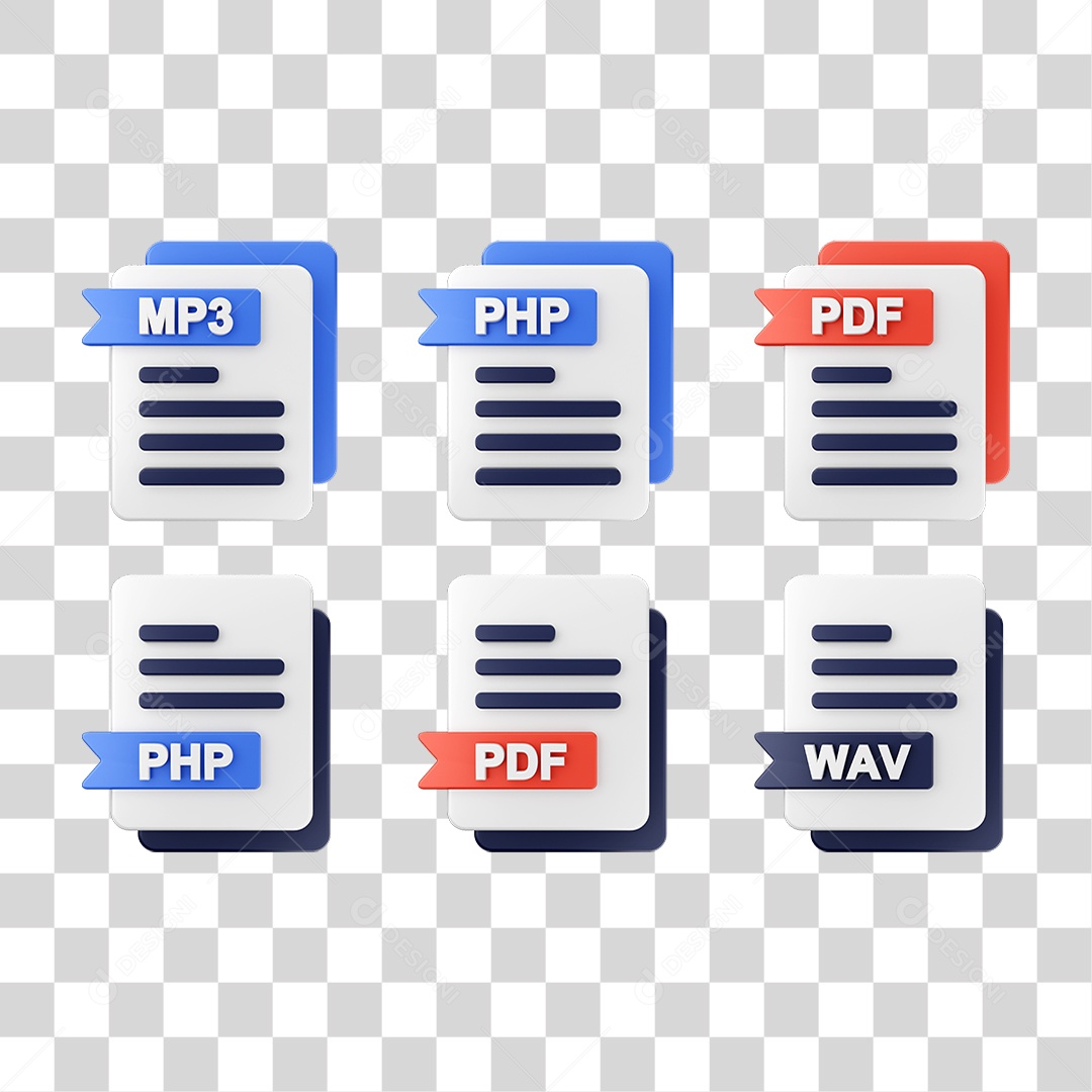 Ícones Arquivos Computador PNG Transparente