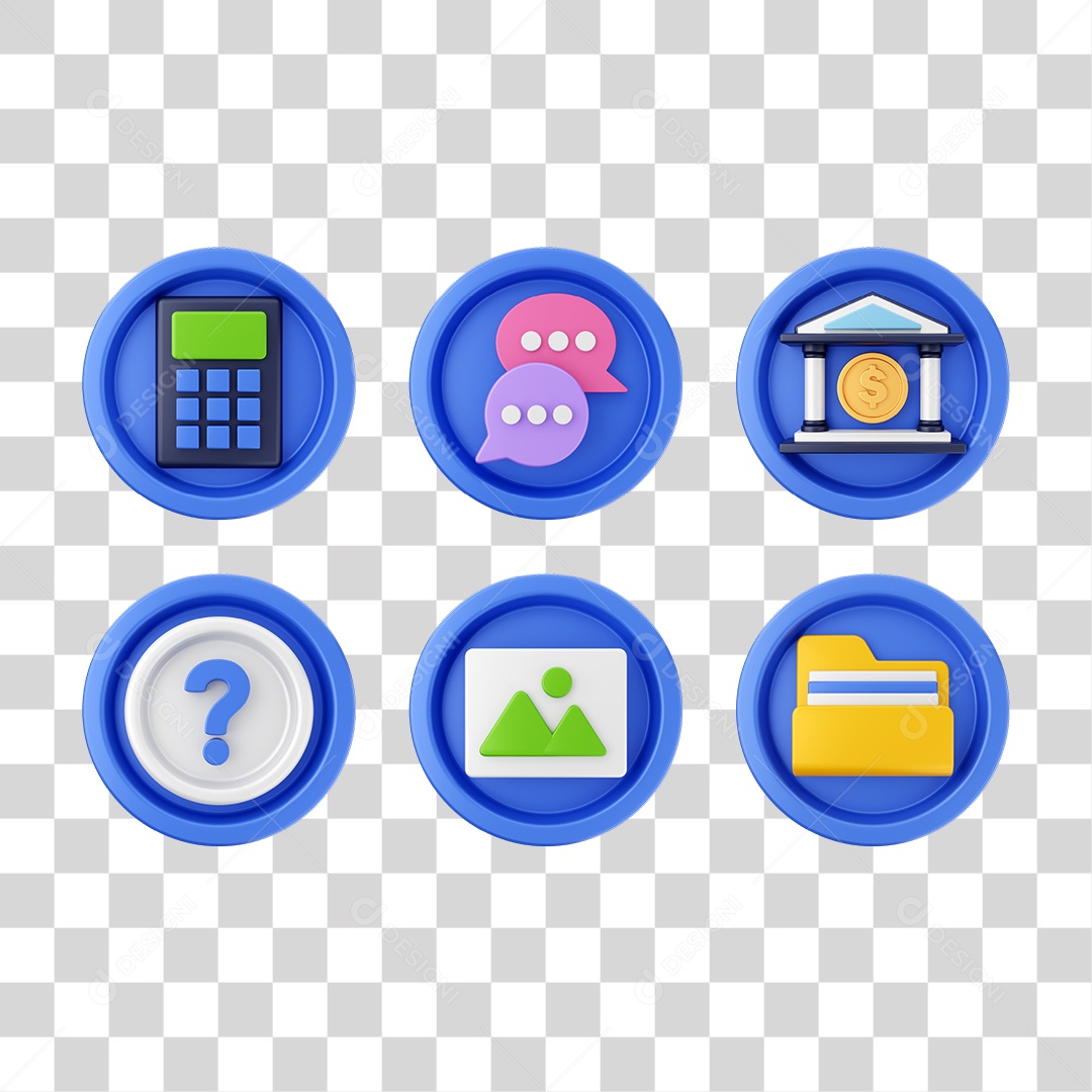 Ícones Arquivos Computador PNG Transparente