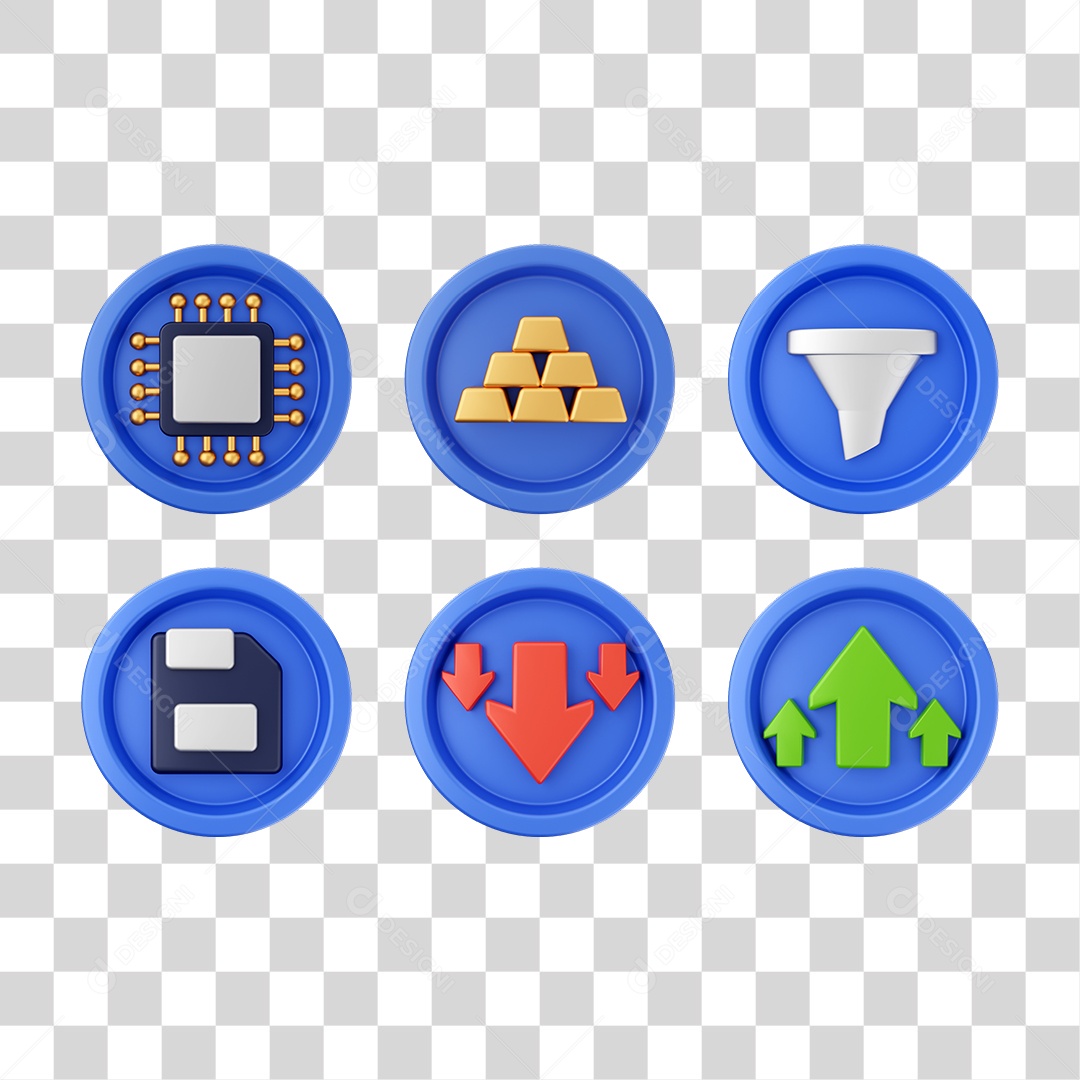 Ícones Arquivos Computador PNG Transparente