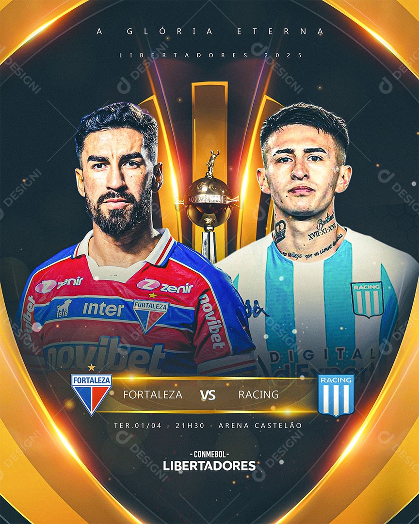 Flyer Jogo De Futebol Social Media PSD Editável