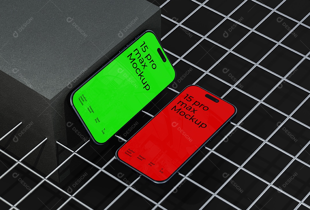 Mockup Celular PSD Editável