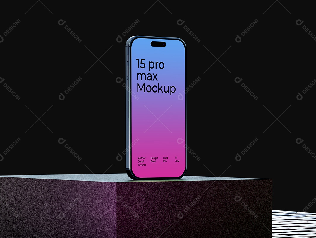 Mockup Celular PSD Editável