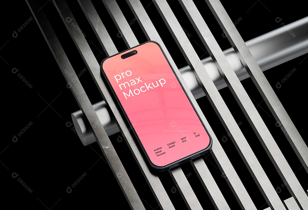 Mockup Celular PSD Editável