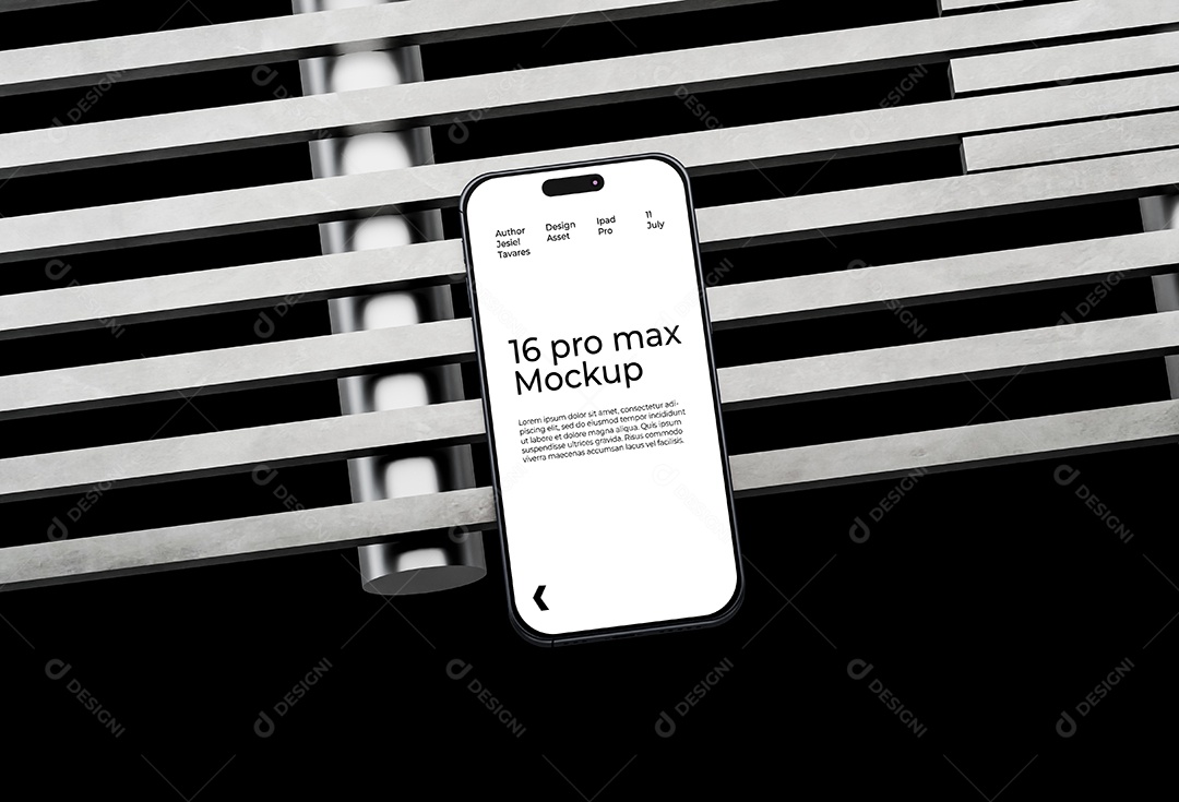 Mockup Celular PSD Editável
