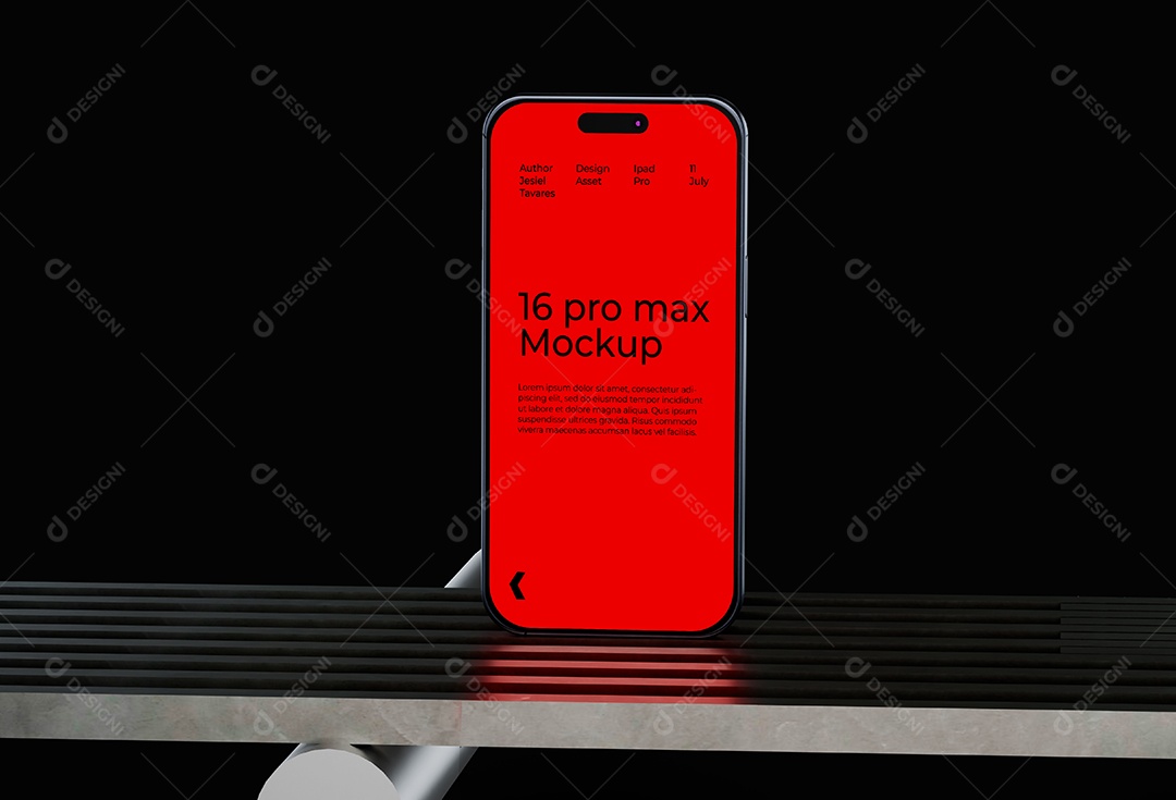 Mockup Celular PSD Editável