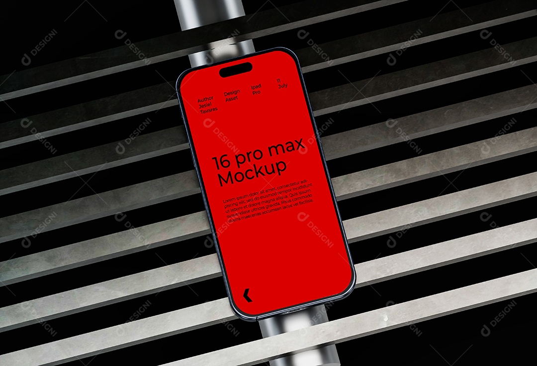 Mockup Celular PSD Editável