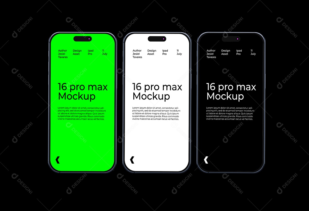 Mockup Celular PSD Editável