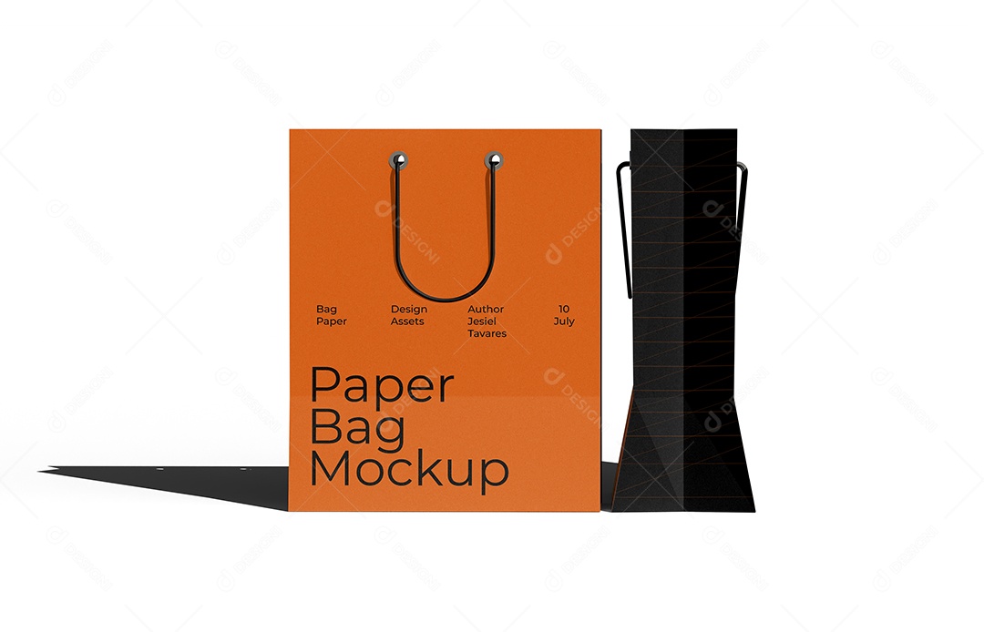 Mockup Sacola de Compras Para Composição PSD