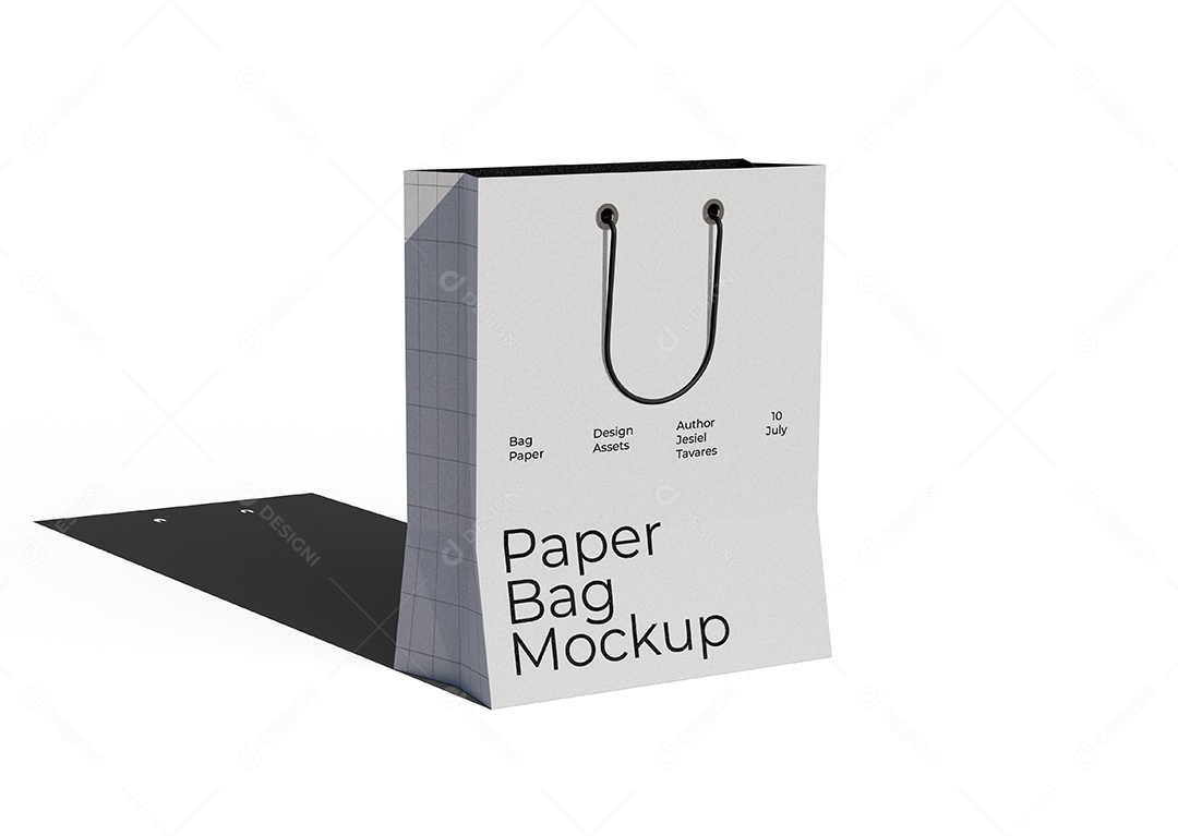 Mockup Sacola de Compras Para Composição PSD