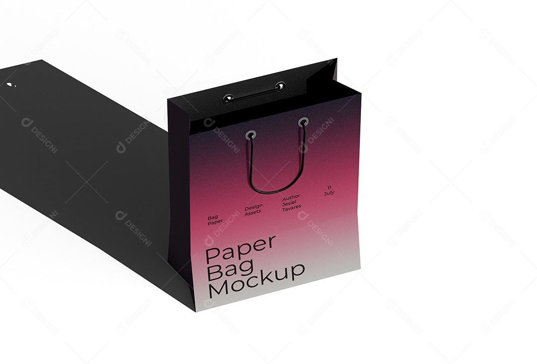 Mockup Sacola de Compras Para Composição PSD