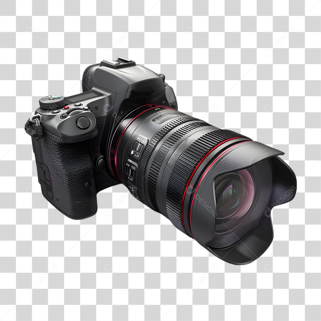 Câmera Fotográfica PNG Transparente