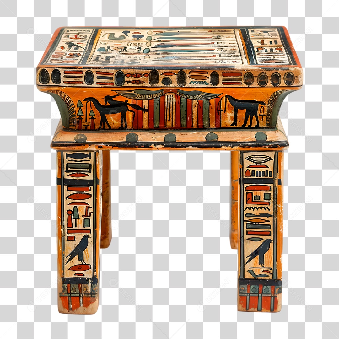 Mesa de Madeira PNG Transparente