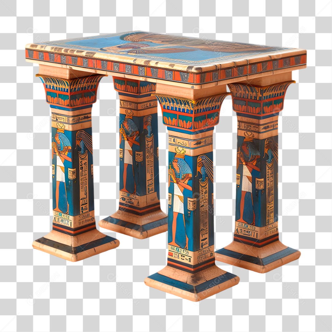 Mesa de Madeira PNG Transparente