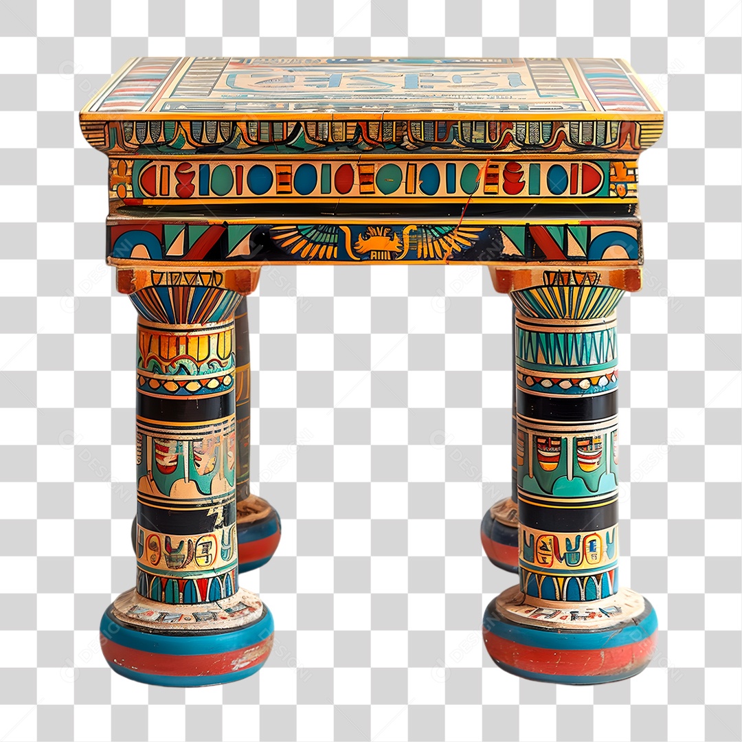 Mesa de Madeira PNG Transparente