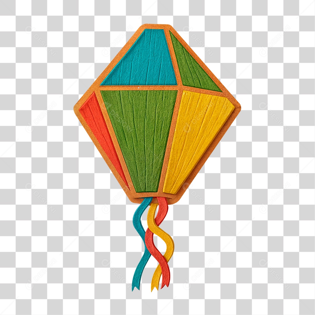Balão de São João PNG Transparente
