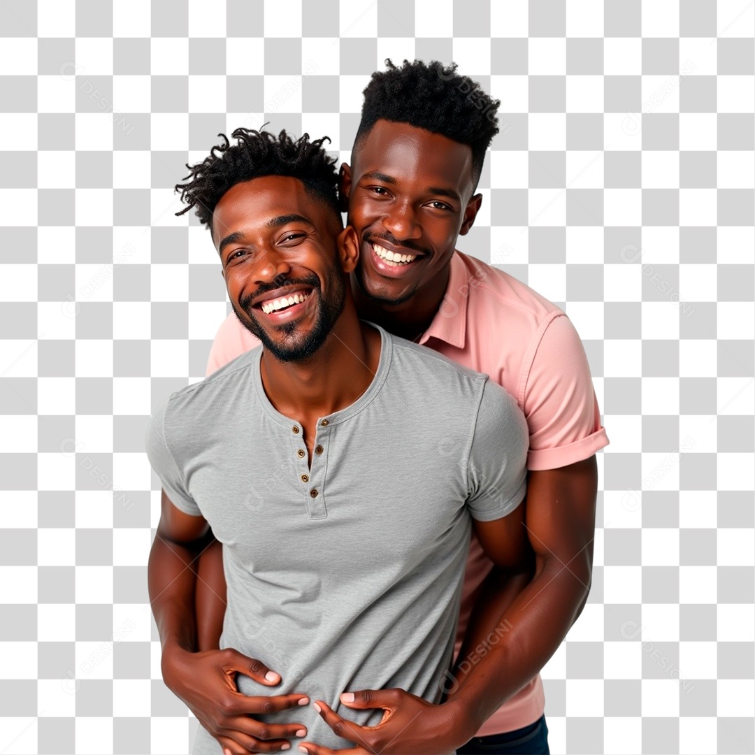 Casal LGBT PNG Transparente