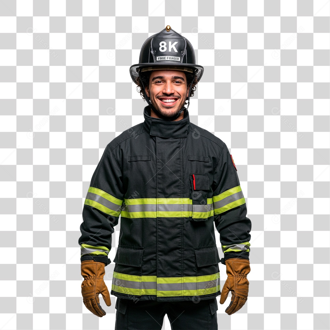 Bombeiro PNG Transparente