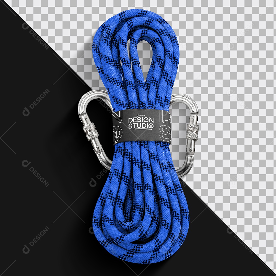Mockup Corda de Rapel Escalada PSD Editável